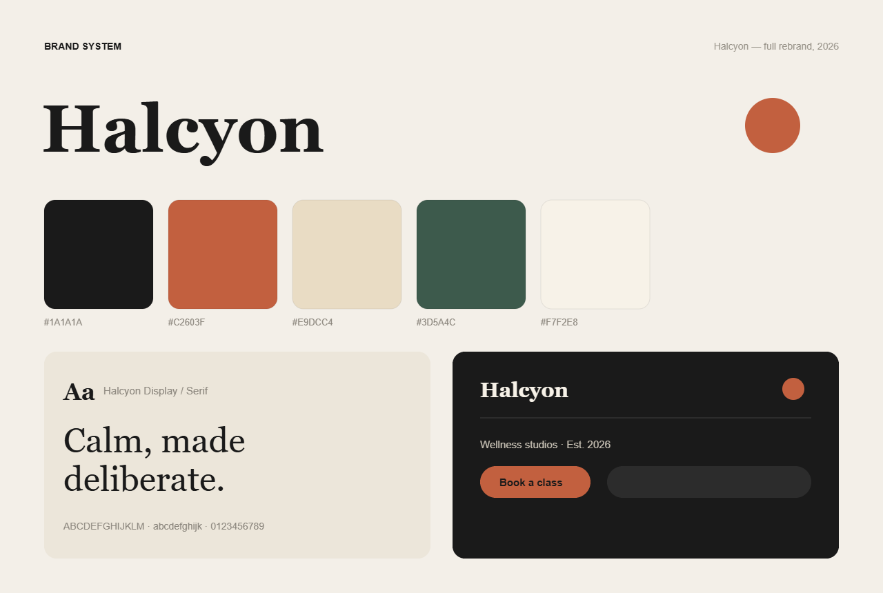 Brand identity system